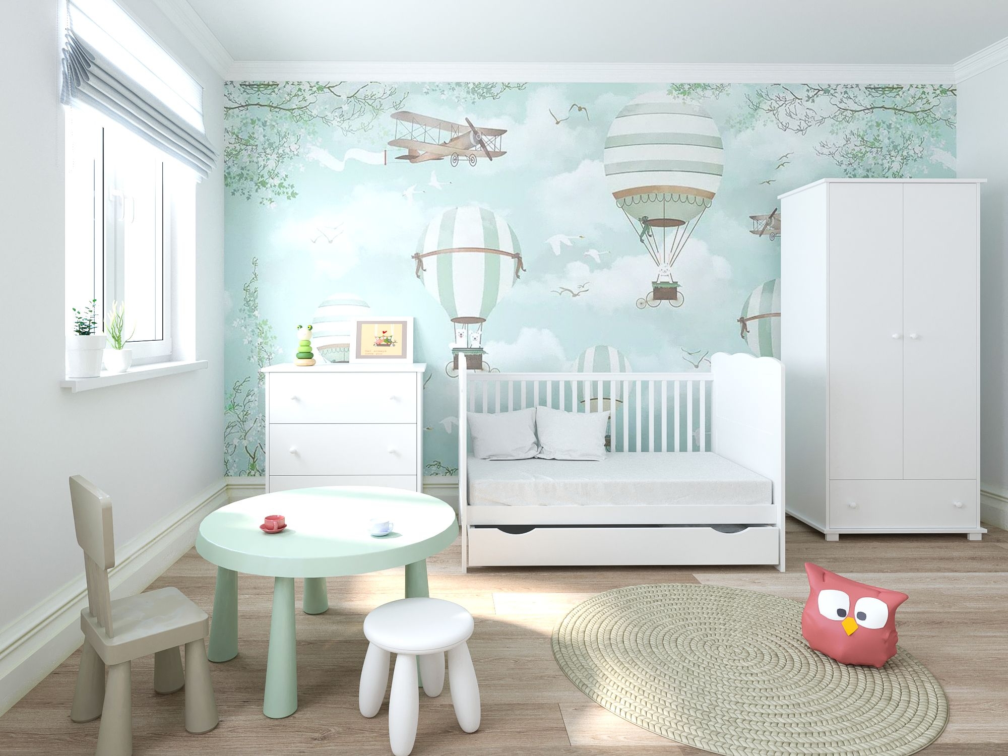 Fehér babaszoba - IZA