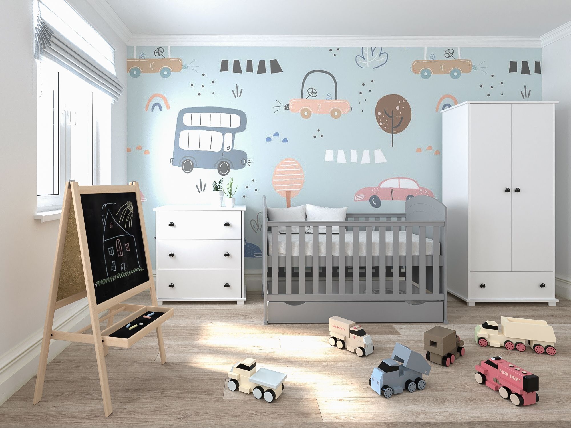 Babaszoba szürke - PÉNELOPÉ