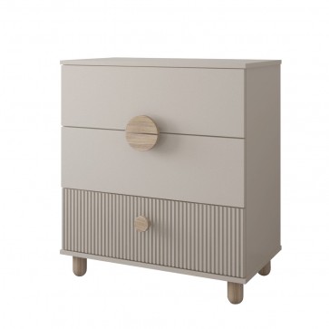 Hercegnő kiságy 60x120 cm ágyfiók nélkül rózsaszín-fehér