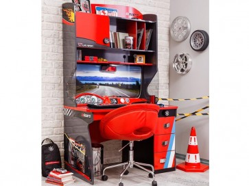 Gyerekíróasztal és felsõrész piros- Cilek Racer Champion - CIL-20.35.1101.00