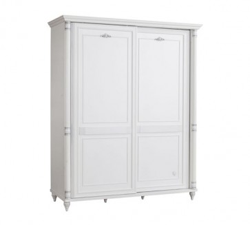 Háromajtós gyerekszekrény tolóajtóval – Cilek Romantic