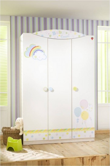 Cilek Baby Dream 3 ajtós szekrény