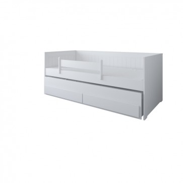 Fehér színű gyerekágy vendégággyal, Honest modell, 200×90 cm