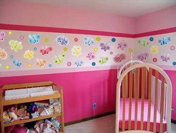 Matricák pillangók - nagy készlet 1,5 m2