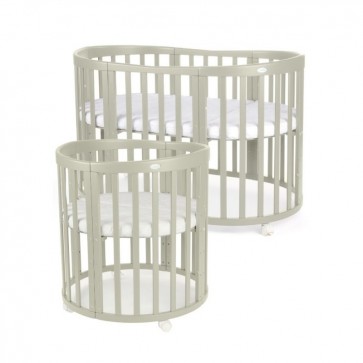 Hercegnő kiságy 60x120 cm ágyfiók nélkül rózsaszín-fehér