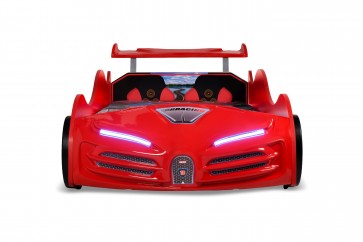 Bugatti inspirációjú piros autóágy – távirányító