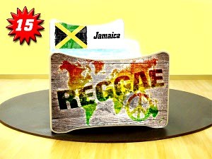 SMB gyerek- és ifjúsági ágy - Reggae motívummal