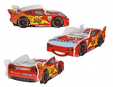 Villám McQueen autóságy mini 140×70 cm – ajándék matraccal