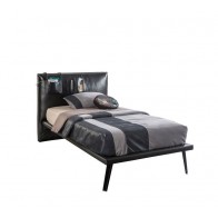 Gyerekágy gyerekszobába (L-100x200) - Dark metal 20.52.1301.00