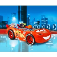 Disney Villám McQueen autóságy ABS – Ajándék matraccal! 