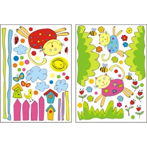 Matricák cicák  - óriás készlet 2,4m2