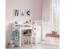Íróasztal gyerekszobába – Selena Pink + Íróasztal felső kicsi - Selena Pink