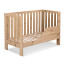 Amelia II kiságy 60x120 - Oak (tölgy) + Leesésgátló