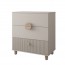 CALM komód három fiókkal kasmírszínű – modern gyerekbútor és nappaliba is ideális
